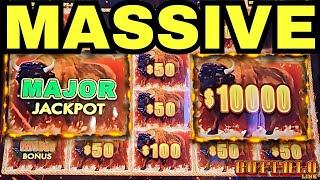 OMG MASSIVE! THE BIGGEST WIN OF MY LIFE ON BUFFALO LINK AND THE BEST VIDEO EVER IN YOUTUBE HISTORY!!