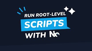 Run root-level NPM scripts with Nx