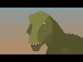 Tarbosaurus VS Tyrannosaurus Rex The Final Battle The Dino King Pivot Animator