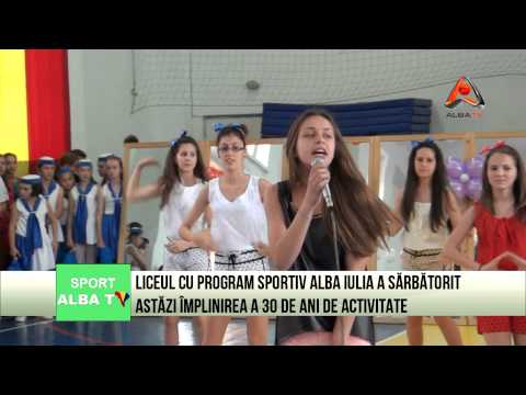 Liceul cu program sportiv Alba Iulia a sarbatorit 30 de ani de activitate!