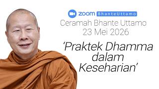 Download lagu Ceramah Bhante Uttamo 23 Mei 2026 : Praktek Dhamma dalam Keseharian mp3 Download lagu Ceramah Bhante Uttamo 23 Mei 2026 : Praktek Dhamma dalam Keseharian mp3