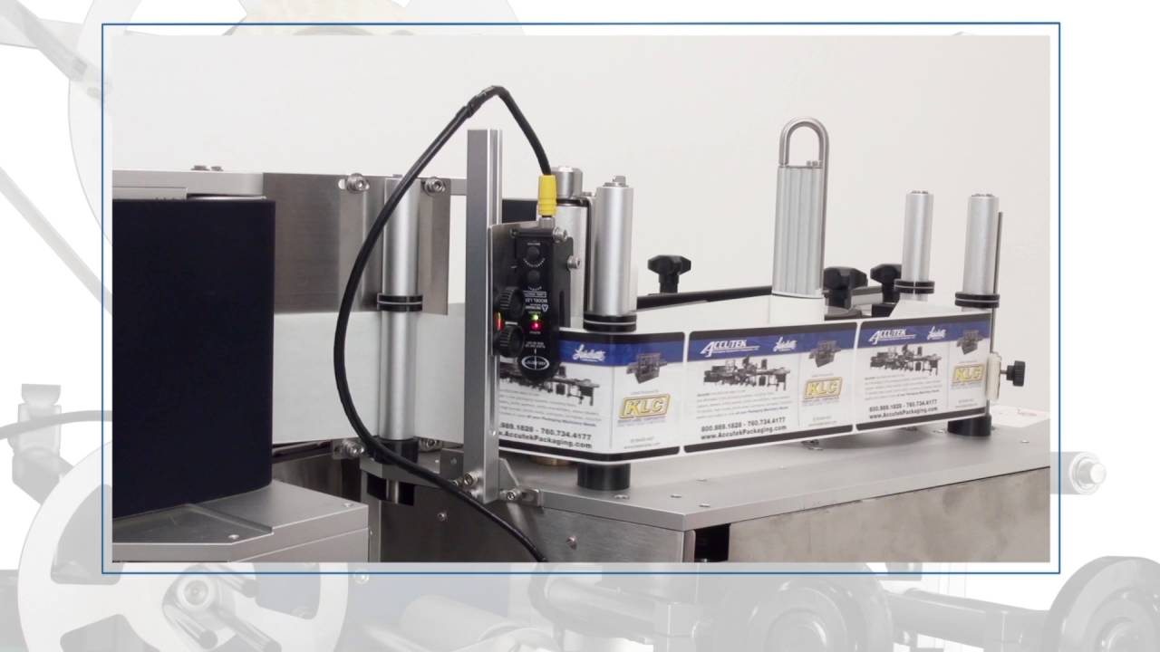 Accutek Pressure Sensitive Labeler Adjustments - Accutek Packaging Equipment Companies, Inc.