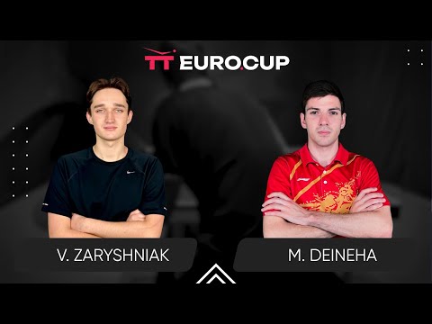 16:45 Vadym Zaryshniak  - Maksym Deineha 24.08.2024 TT Euro.Cup Ukraine MASTER . TABLE 4