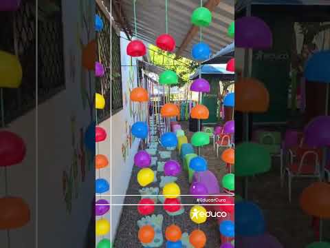 Educo El Salvador inaugura un nuevo jardín sensorial en Usulután Oeste #EducarCura #educacion