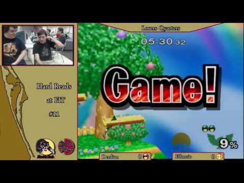 Hard Reads 11 Melee - Elfonzio (Peach) vs Derdian (Falcon) - Losers Quarters
