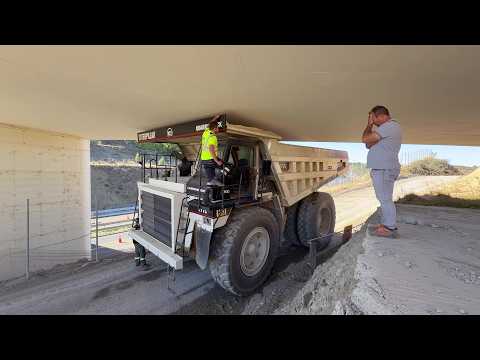 Massive Caterpillar 777C Quarry Truck Transported 150 KM - Full 4K Journey - Sotiriadis/Labrianidis