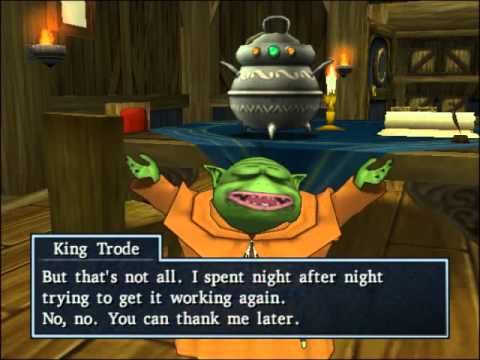 26 Dragon Quest 8 Cut-scene - Trode Reveals the Alchemy Pot