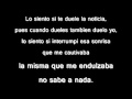 Ultimo tema ENJAMBRE (letra) 