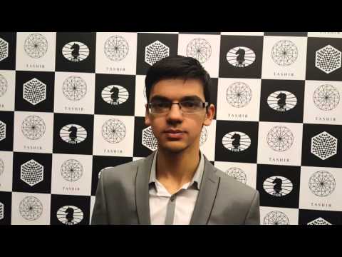 Anish on his game with Nakamura