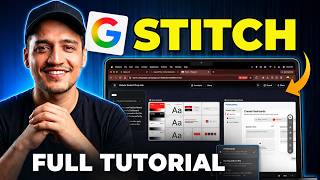 How to Use Google Stitch (2026) - Full Tutorial in Hindi