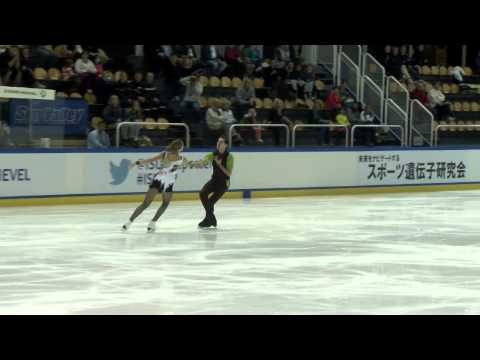 ISU 2014 Jr Grand Prix Courchevel Free Dance Alexandra NAZAROVA / Maxim NIKITIN UKR