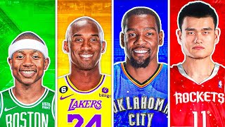 BEST NBA PLAYER FROM EACH HEIGHT OF ALL TIME