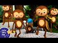Five Little Monkeys Jumping On The Bed Little Baby Bum Nursery Rhymes For Babies
