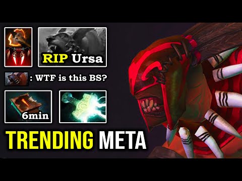 Pro Created New Trending Meta For Bloodseeker to Counter Ursa with First Item 6min Necronomicon DotA