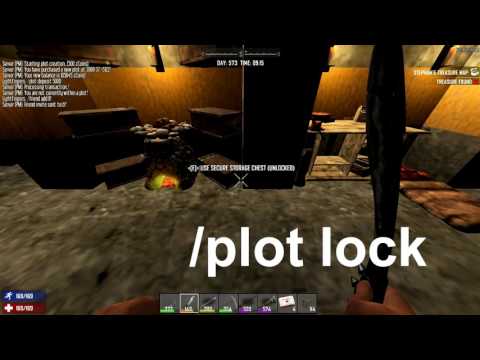 Tips Video: Lightfingers demonstrates CBSM plot commands for 7 days to die