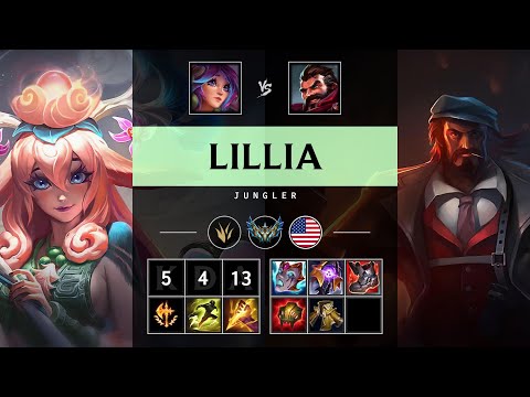 Lillia Jungle vs Graves - NA Challenger Patch 25.20