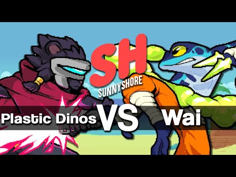 Sunnyshore 2022 Winners Semis - Plastic Dinos (Clairen) Vs. Wai (Ranno) RoA - Rivals of Aether