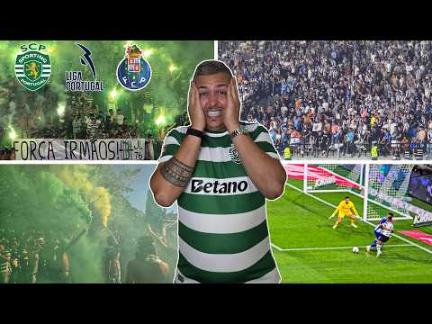 SPORTING PERDE O CLÁSSICO E PORTO LIDERA O CAMPEONATO! AMBIENTE DE OUTRO MUNDO!