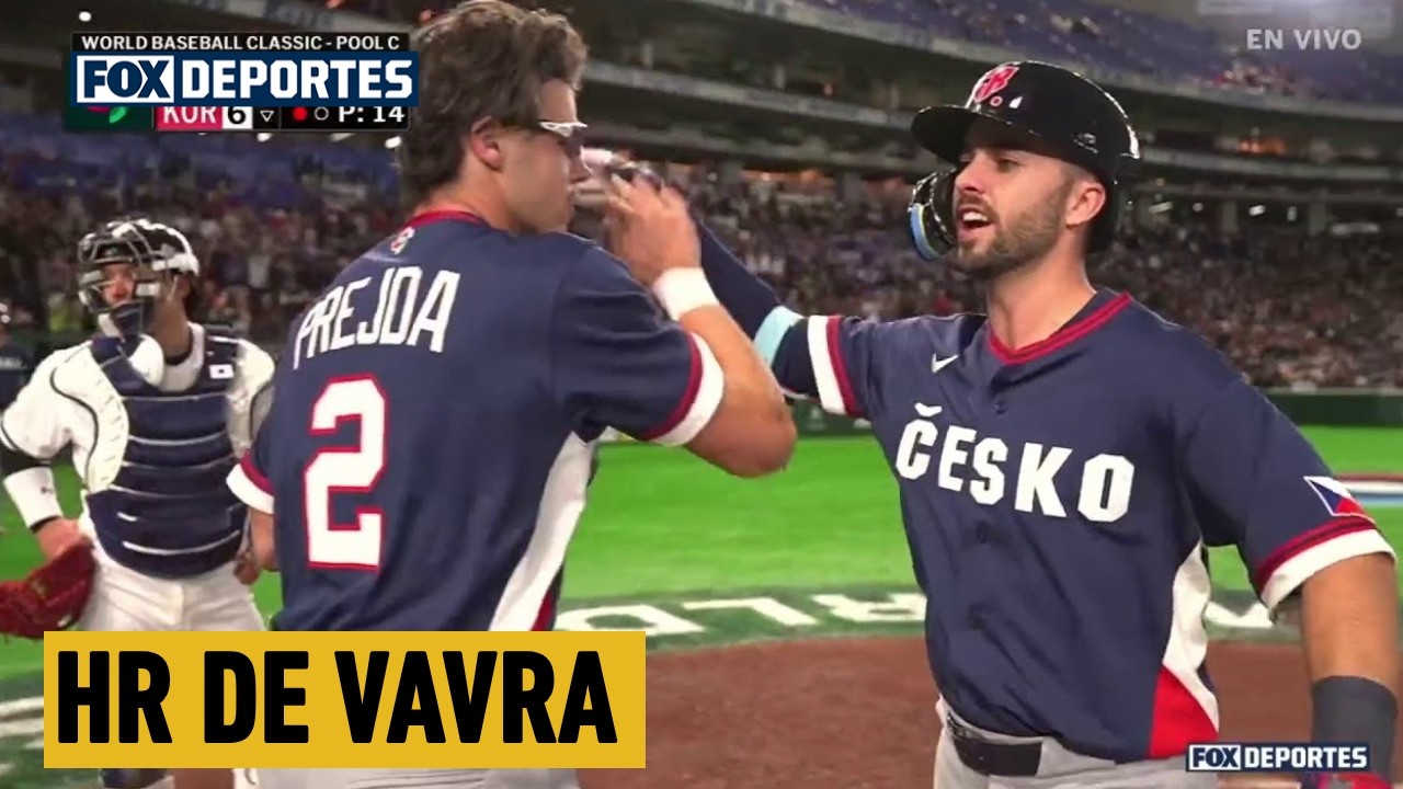 💥 HR DE VAVRA | República Checa 3-6 Corea del Sur | WBC 2026