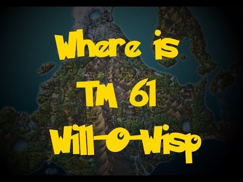 Where Is: TM 61 - Will-O-Wisp (Pokemon Diamond/Pearl/Platinum)