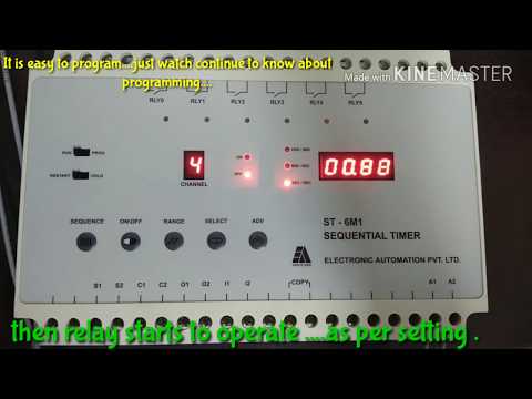 Sequential Timer for bag filter application