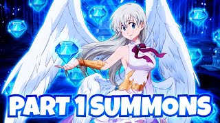 UNBELIEVABLE SUMMONS ON GODDESS ELIZABETH BANNER! MY LUCK IS CRAZY | SEVEN DEADLY SINS GRAND CROSS!!