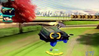 PS3 PLAYSTATION DISNEY CARS 2 FREE PLAY MISSION BATTLE RACE IN TOKYO + DRIVING ADVICE | V TV