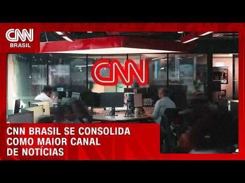 CNN Brasil se consolida como maior canal de notícias em alcance na TV | PRIME TIME