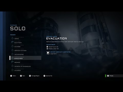 Halo 5: Guardians - Evacuation - Legendary Lone Wolf Walkthrough (Solo) Part 7