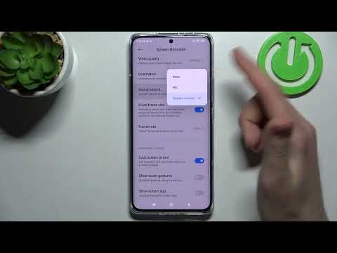 Xiaomi 12 Pro - How To Change Screen Recorder Sound Settings