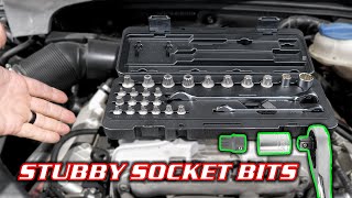MORE Room! Schwaben 26pc Stubby Socket Bit Set Review
