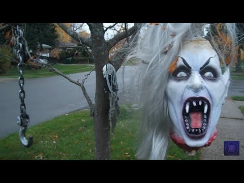 HALLOWEEN DECORATIONS Display Tour 2014