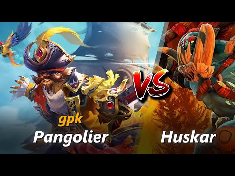 gpk mid Pangolier vs Huskar | First 10 minutes