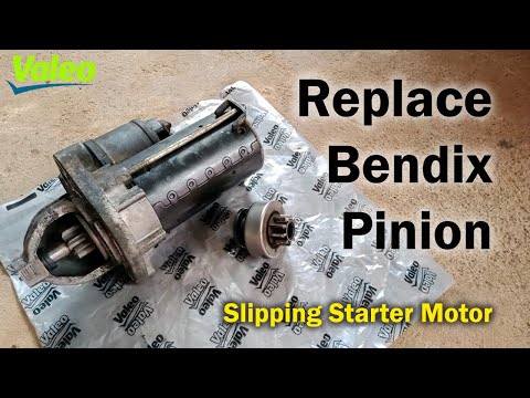 Replace Starter Motor Bendix Drive Pinion Yourself | Valeo | Starter Bendix Slipping