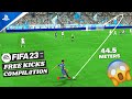 FIFA 23 - Free Kicks Compilation #3 | PS5 [4K60] HDR
