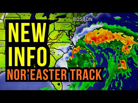Nor'easter Snow Track...