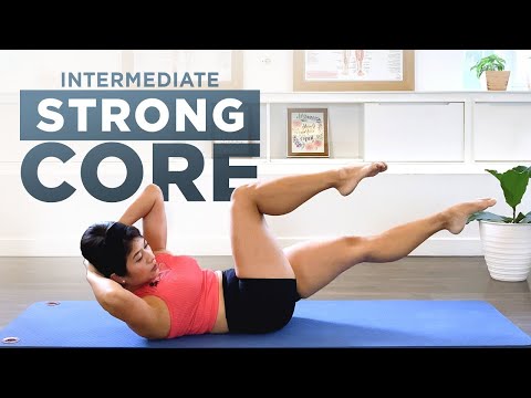 Pilates for a Strong Core Workout - Intermediate & Advanced class