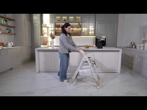 Миниатюра изображения товара Стульчик для кормления Sweet Baby City (блестящий/синий)