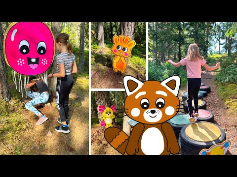 Pukkins Sagostig i Palstorp och mer roliga filmer - Lek och lär med Pukkins - Lek med oss