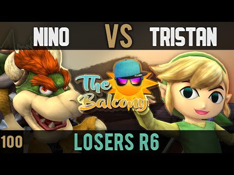 PM @ the Balcony 100 - Losers R6 ft. Nino (Bowser) VS Trisdtan's Rule (Toon Link)