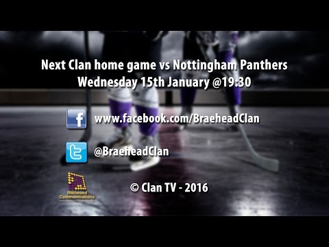 Braehead Clan vs Dundee Stars 23/1/2016 - EIHL