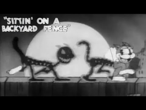 Sittin' On a Backyard Fence 1933 Warner Bros Merrie Melodies Cartoon Short Film | Animation Review