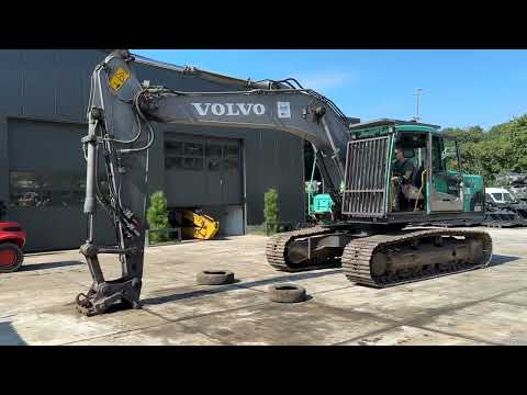 Volvo EC 180 CL Kettenbagger,  Schnellwechsler CW30, Rückfahrkamera, Hammer- und Greiferleitung