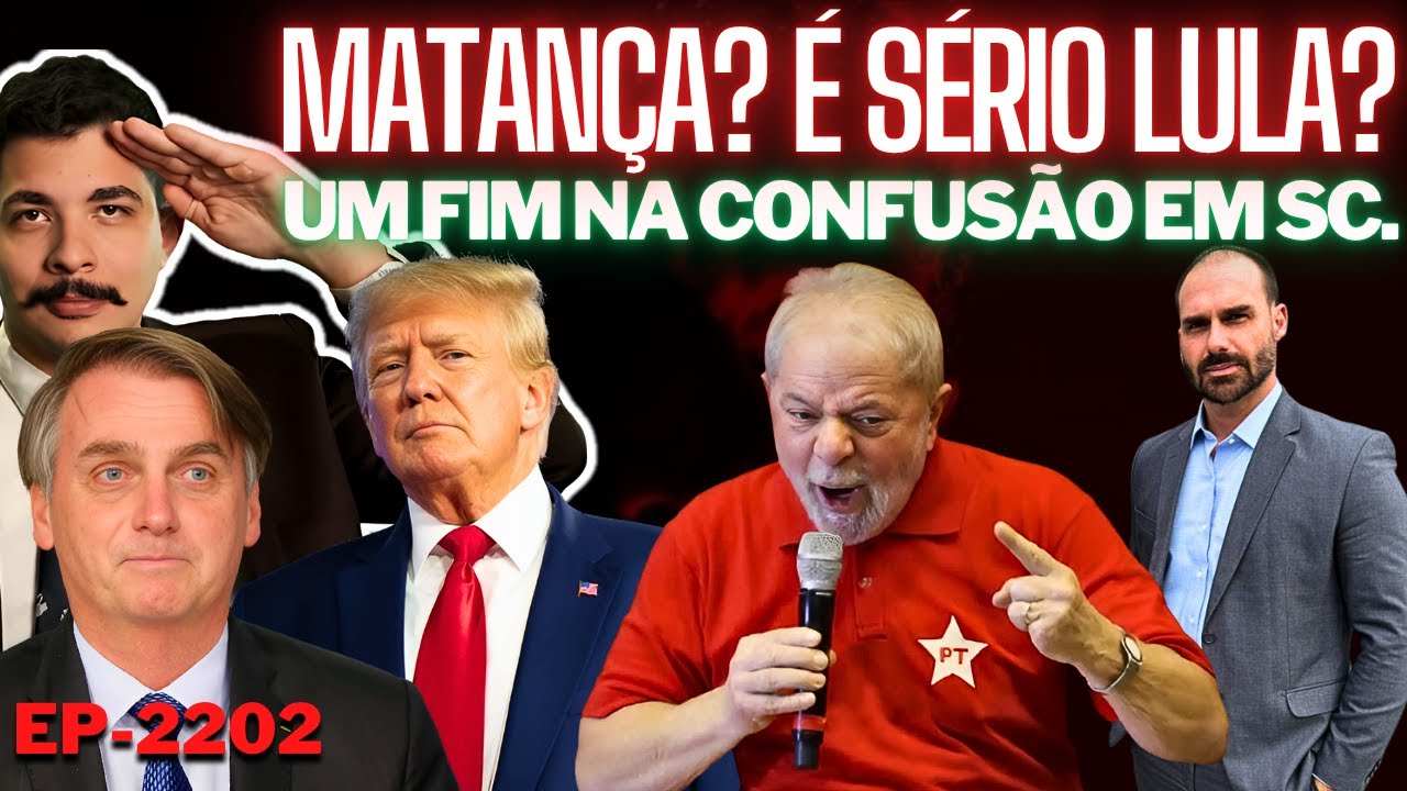 Lula QUEBRA Silêncio e ATACA a Polícia, Enquanto TRUMP Oferece AJUDA + Um FIM na Confusão em SC.