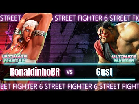 SEASON 3 🏆SF6 RonaldinhoBR (Elena) vs Gust (Honda)🏆