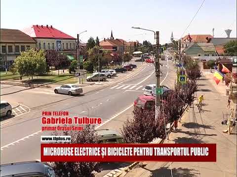 Microbuze electrice și biciclete pentru transportul public