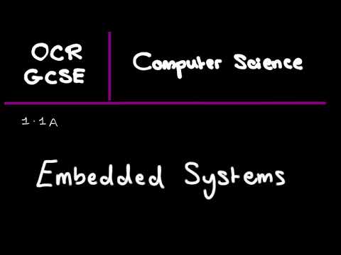 OCR GCSE Computer Science (1.1A) - Embedded Systems