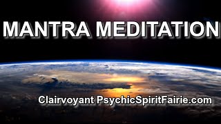 Mantra IAM SUCCEEDING IAM Meditation Psychic Spirit Fairie