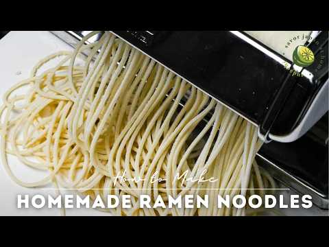Restaurant-Quality Ramen Noodles From Scratch (Foolproof Homemade Recipe)