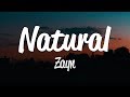 Zayn - Natural (Lyrics)